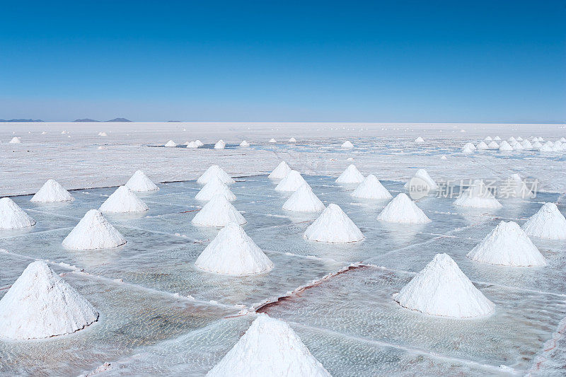 Salar de Uyuni, Altiplano玻利维亚